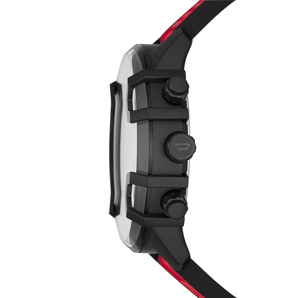 Diesel DZ4530 Griffed Chronograph Red ebony