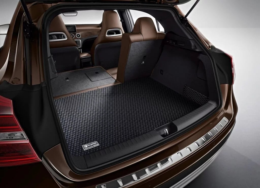 ToughPRO - Trunk Mat Compatible with  Camry - All Weather Heavy Duty (Made in USA) - dark Rubber - 2011