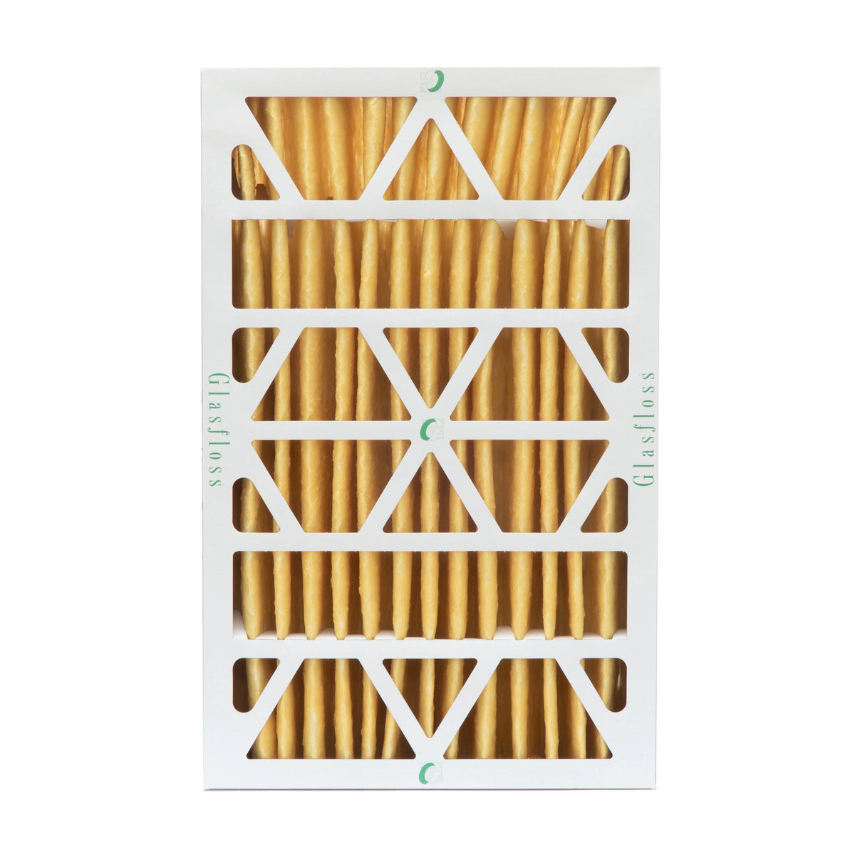 Actual Size: 11-3/8 x 23-3/8 x 3-3/4. 2 Pack of 12x24x4 MERV 11 Pleated 4" inch Air Filters by Glasfloss