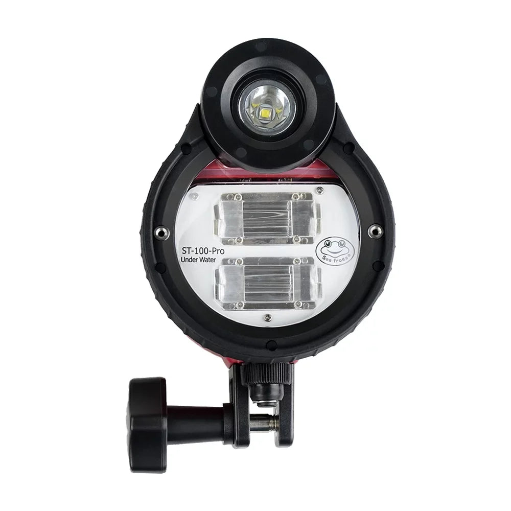 100m328ft 5600K with Optic Cable Housing Diving Case for Underwater Photography. Sea frogs ST-100-Pro Flash Strobe Diving Waterproof Max