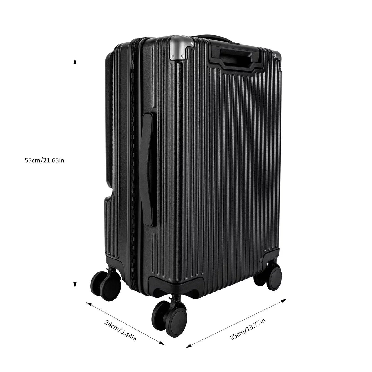 Business Luggage Set Hardside Suitcase Spinner Hardshell Lightweight TSA Lock