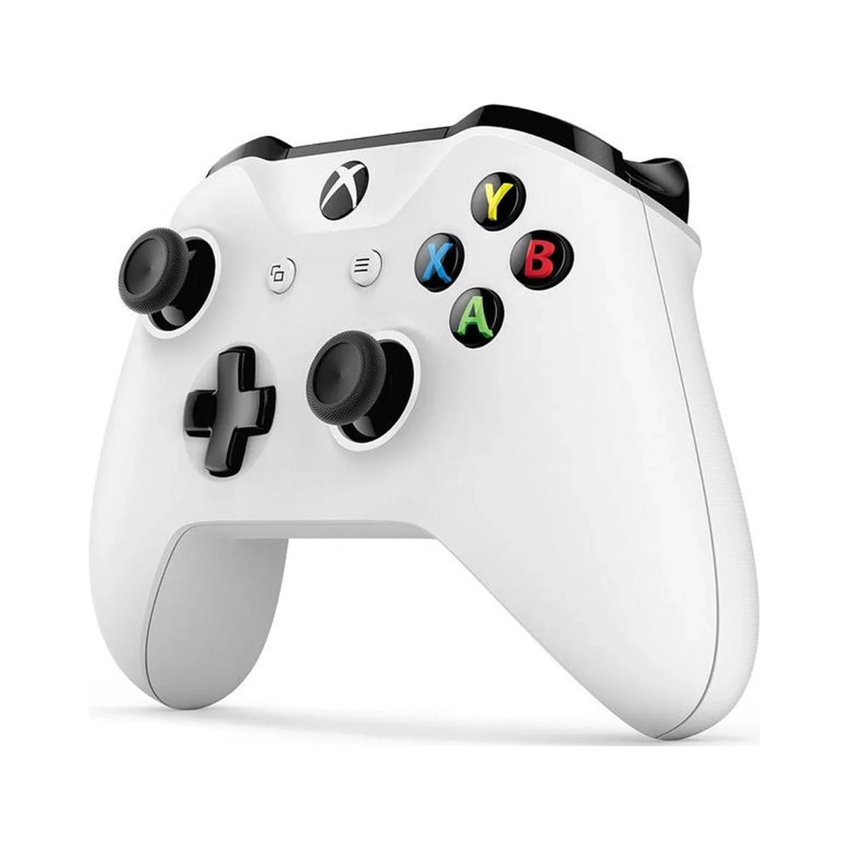 Pre-Owned  Xbox One S 1TB with 2 Controller, 4K Ultra HD White with BOLT AXTION Cleaning Kit Headset Bundle (Refurbished: Like New)