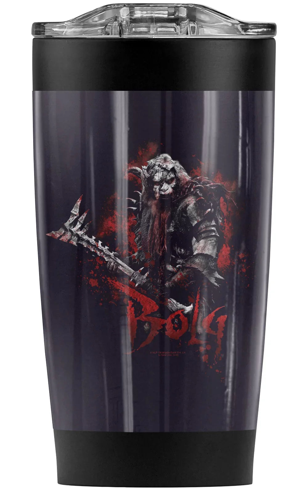 The Hobbit/Bolg Stainless Steel Tumbler 20 oz Coffee Travel Mug/Cup, Vacuum Insulated & Double Wall with Leakproof Sliding Lid | Great for Hot Drinks and Cold Beverages