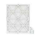 Exact Size: 19-3/8 x 23-3/8 x 7/8. Box of 4. Glasfloss ZL 20x24x1 MERV 10 Pleated AC Furnace Air Filters