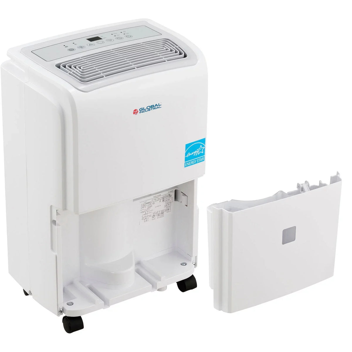 Global Industrial Portable Dehumidifier, Energy Star, 20 Pint