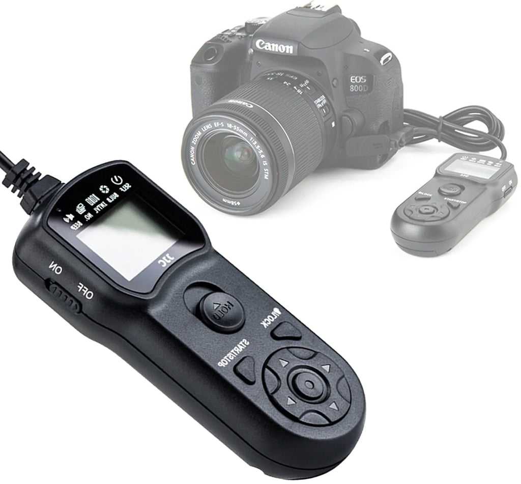 JJC TM-C Intervalometer Timer Remote Shutter Cord for Pentax K1 K-1 Mark II K3 K3II K50 K5 K5II K5IIs K7 K20D K30 K100D K100D Super K110D K200D K500 MZ-6 MZ-L ZX-L 645D 645Z