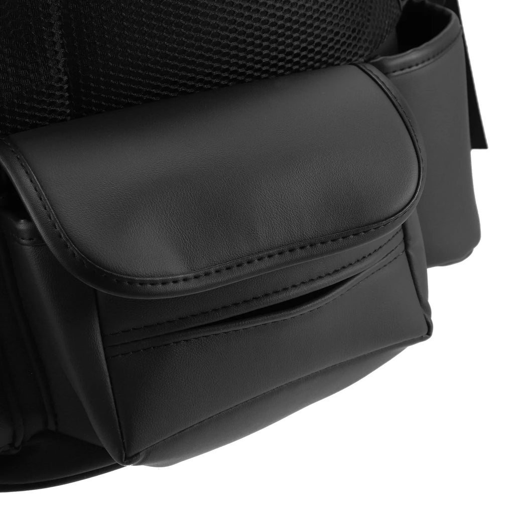 Car Large Capacity Seat Organizer Backseat Multi Pockets Purse Storage for Car 36x26c18cm charcoal