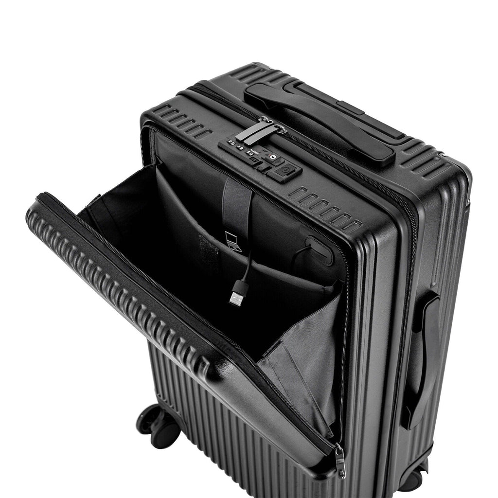 Business Luggage Set Hardside Suitcase Spinner Hardshell Lightweight TSA Lock