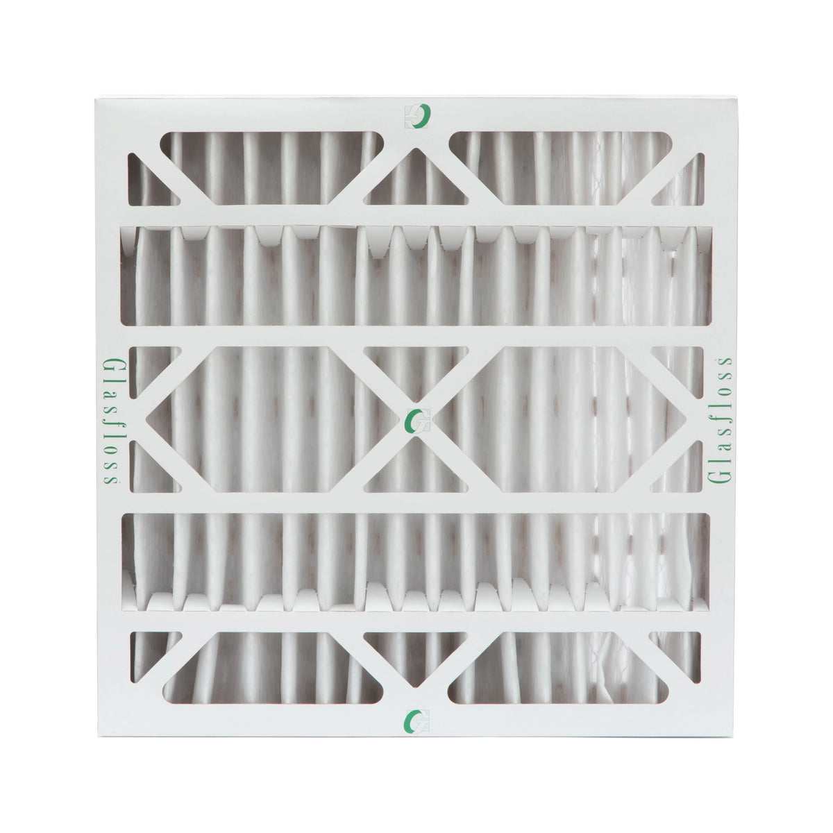 Actual Size: 19-1/2 x 19-1/2 x 3-3/4. 6 Pack of 20x20x4 MERV 13 Pleated 4" inch Air Filters by Glasfloss