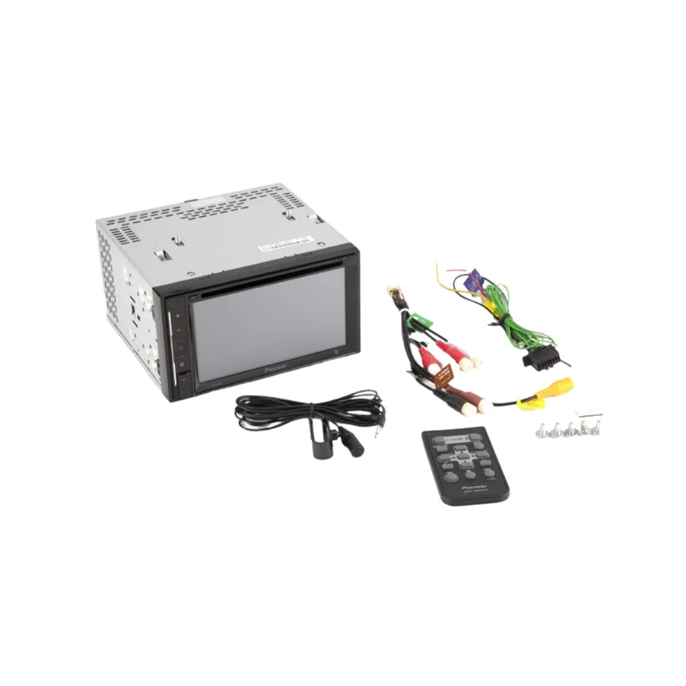 KIT4791 Bundle for 2008-2012 Chevrolet Malibu W/ Pioneer Double DIN Car Stereo with Bluetooth/Backup Camera/Installation Kit/in-Dash DVD/CD AM/FM 6.2" WVGA Touchscreen Digital Media Receiver