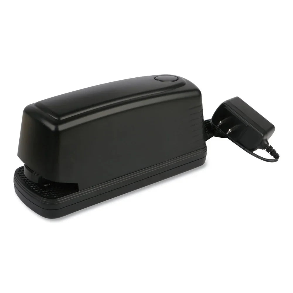 Universal RS-9001 30-Sheet Capacity Corded Electric Stapler with Channel Release Button - charcoal
