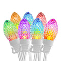 Eva's Light C9 Christmas Lights Outdoor, 23ft 20 Bulbs Color Changing LED String Lights Waterproof