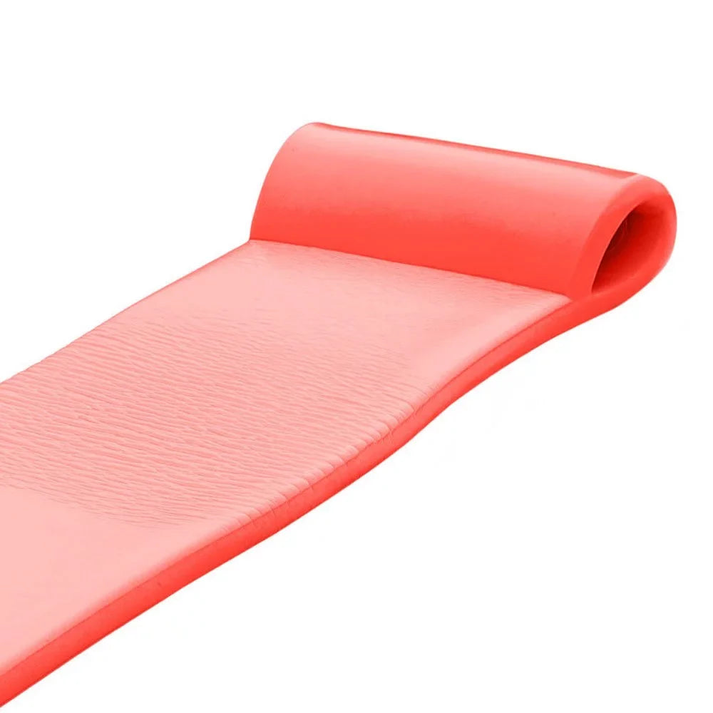 Texas Recreation Sunsation 70 25mm Foam Raft Lounger Pool Float, Caribbean Coral