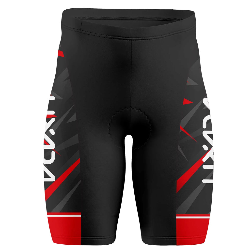 Lixada Men Cycling Jersey Breathable Short Sleeve Bike Shirt and Padded Shorts MTB Clothing Suit