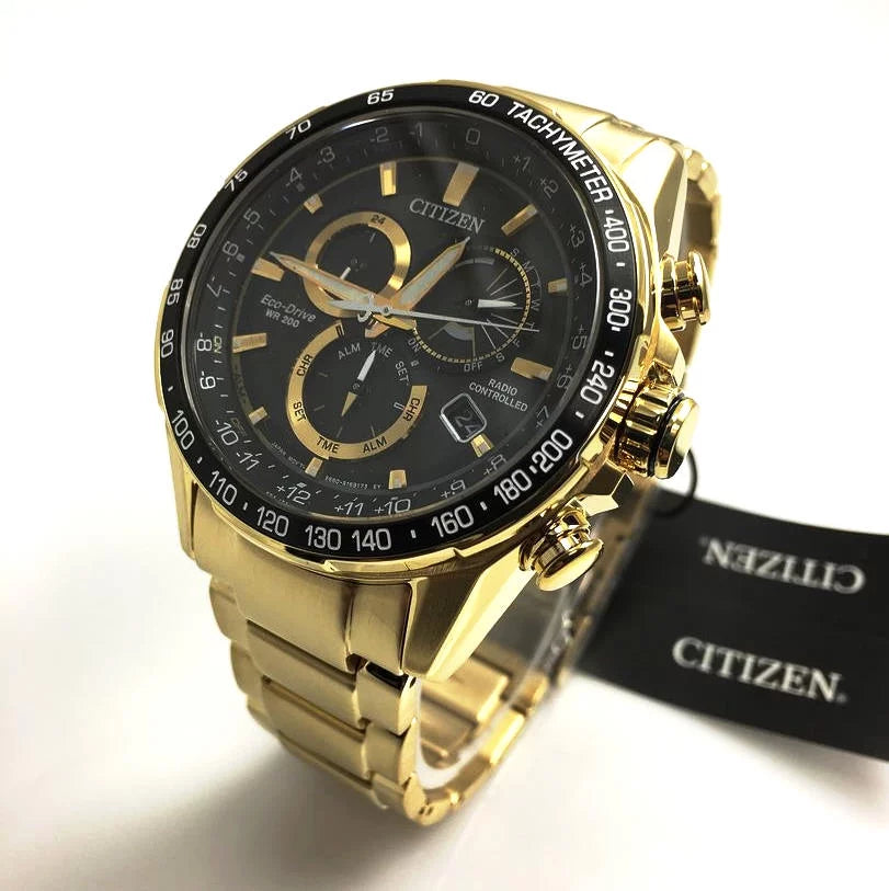 Citizen PCAT Chronograph charcoal Dial Men's Watch CB5912-50E