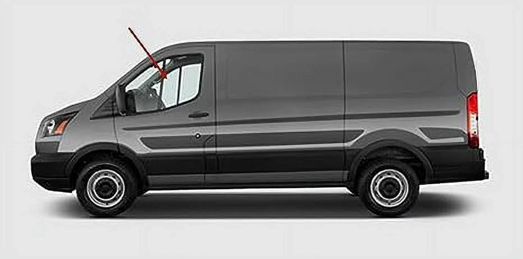 Driver Left Side Front Door Window Door Glass Compatible with  Transit 83.2" Low-Roof Van 2015-2022 Models