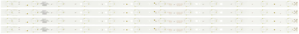 Back Light 30340012207 LED40D12-03(B) (4) Strips for Haier 40E3500 40E3500C