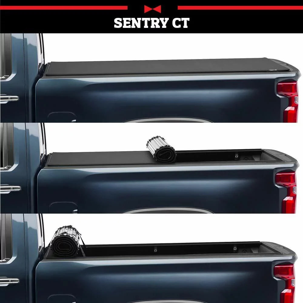 Truxedo Sentry Ct Hard Rolling Truck Bed Tonneau Cover | 1594716 | Compatible with 2022  Maverick 4' 6" Bed (54.4")