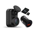 Garmin Dash Cam Mini 2 with 36W 2-Port Car Charger and 64GB SDXC MicroSD Card
