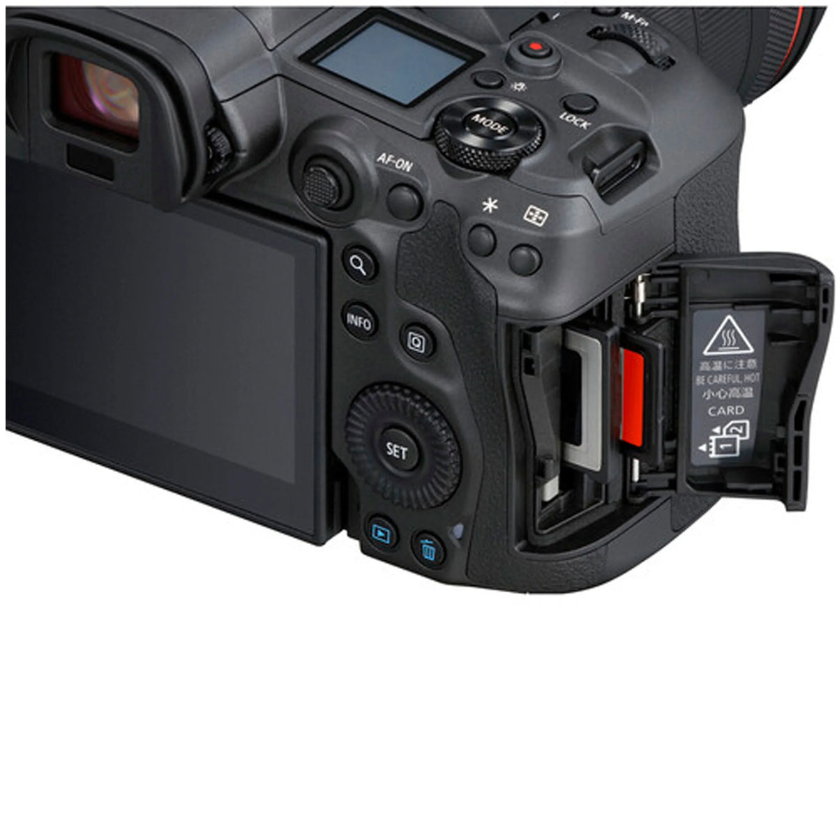 EOS R5 Mirrorless Camera (Body Only) + 2pc 64GB Memory Cards + Tripod + Case & More