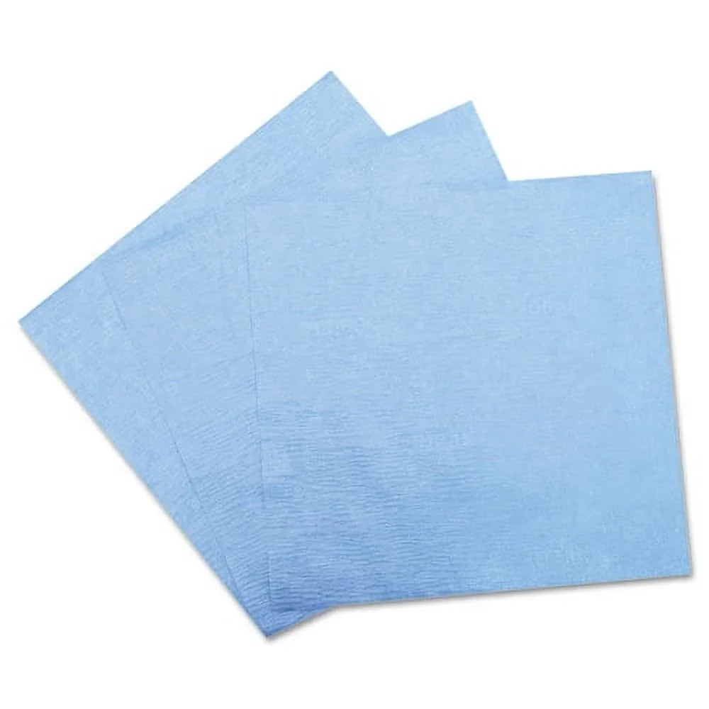 HOSPECO Sontara Ec Engineered Cloths, 12 X 12, Blue, 100/pack, 10 Packs/carton | Order of 1 Carton