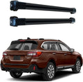 ROKIOTOEX Roof Rack Crossbars Fit for 2015-2019 Subar-u Outback Premier Touring Chrome Lush Side Rails, Cross Bars for Rooftop Cargo Box Luggage, Ski Board, Bike Carrier – ebony SO14T