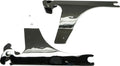 Harddrive  086067; Chrome Detachable Side Plates 1996-05 Dyna