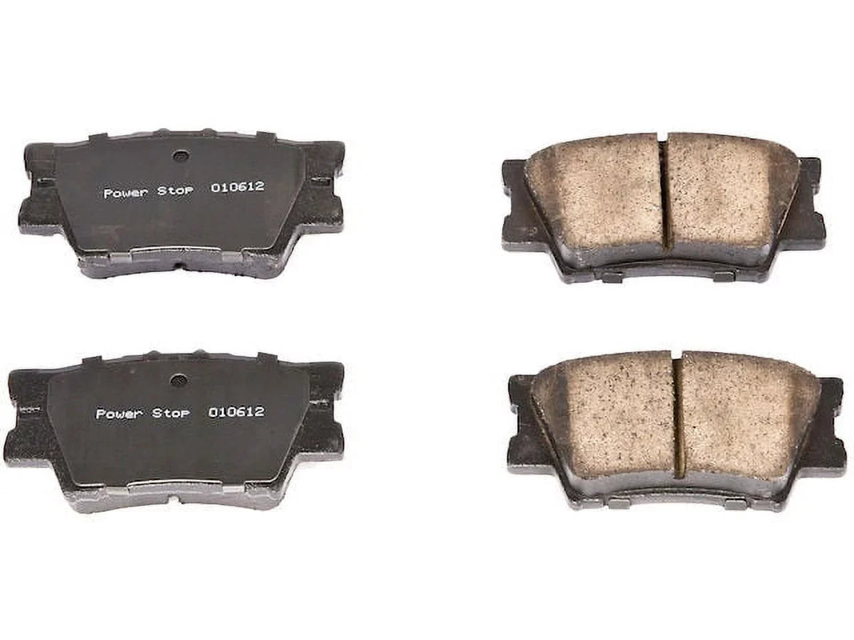 Rear Brake Pad Set - Compatible with 2007 - 2020  Camry 2008 2009 2010 2011 2012 2013 2014 2015 2016 2017 2018 2019