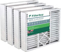 Filterbuy 22x24x5 MERV 13 Pleated HVAC AC Furnace Air Filters for Amana and Goodman (4-Pack)