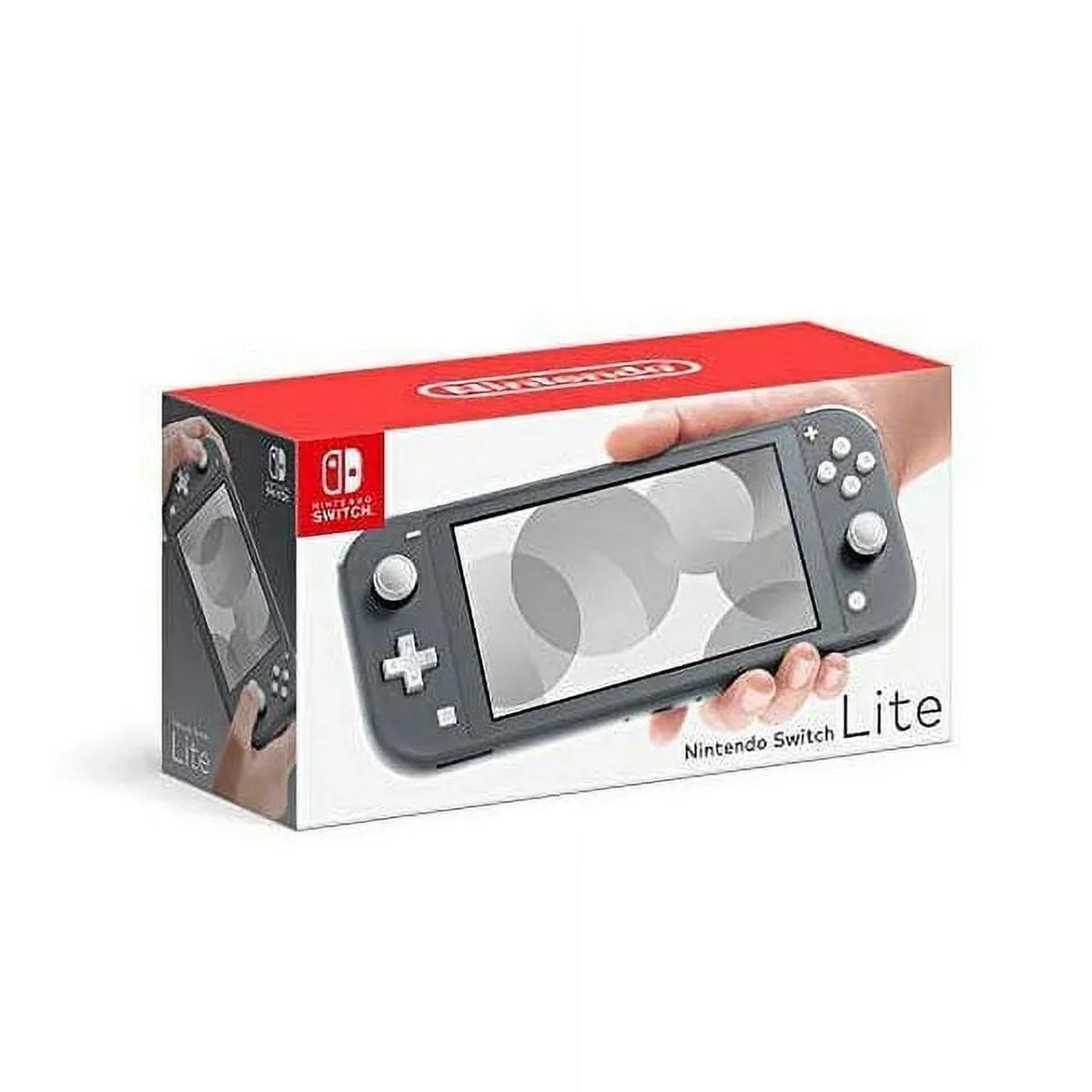 Restored Nintendo Switch Lite Gray With Power Cord (Refurbished)