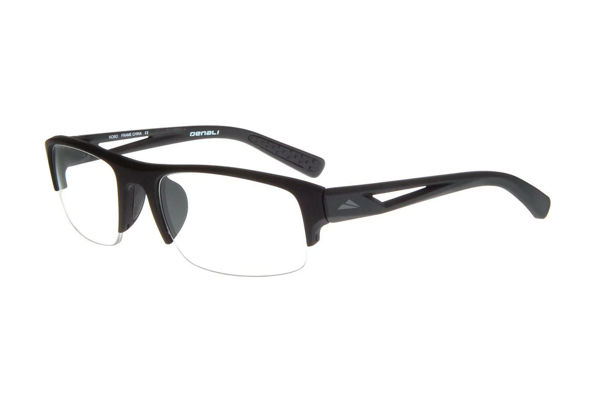 NEW DENALI Eyewear Matte ebony NOBO Eyeglasses 55/19/140