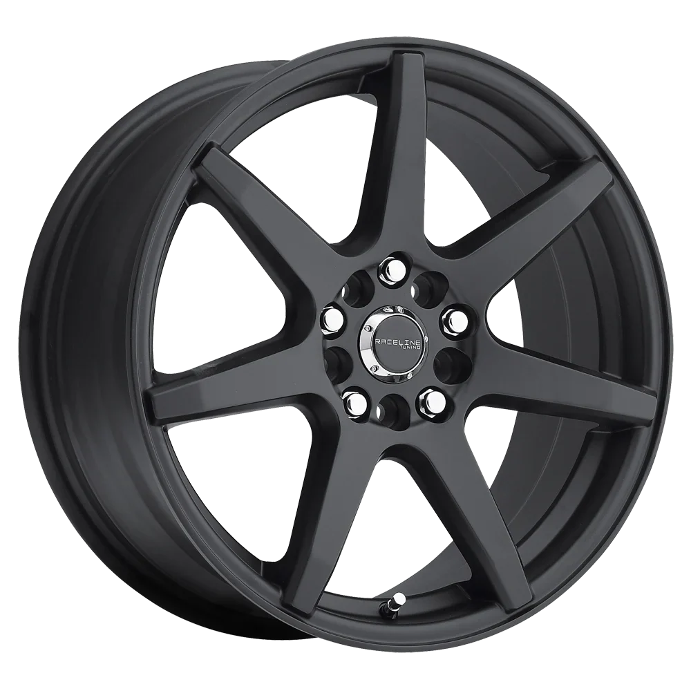 Raceline 131B-EVO 18" Cast Aluminum Wheel, EVO dark 18X7.5 5X112/5X120 +42mm Fits select: 2010-2017 CHEVROLET EQUINOX LT, 2015 CHEVROLET MALIBU 1LT