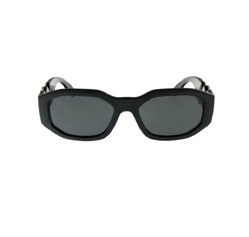 Versacce VE4361 Unisex's Plastic Geometric Sunglasses ebony 53mm/16-140 Adult