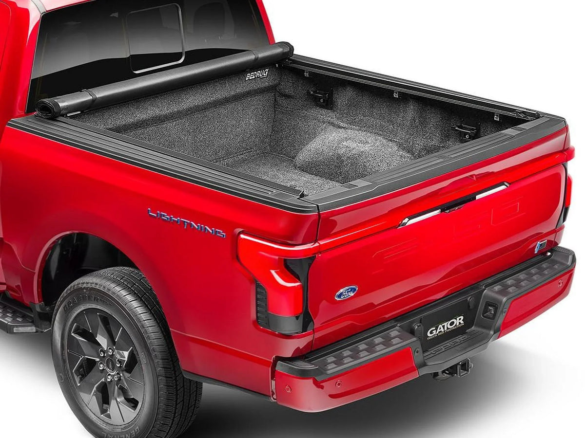 Gator by RealTruck ETX Soft Roll Up Truck Bed Tonneau Cover | 53109 | Compatible with 2014 - 2018, 2019 Ltd/Lgcy Chevy/GMC Silverado/Sierra 5' 9" Bed (69.3'')