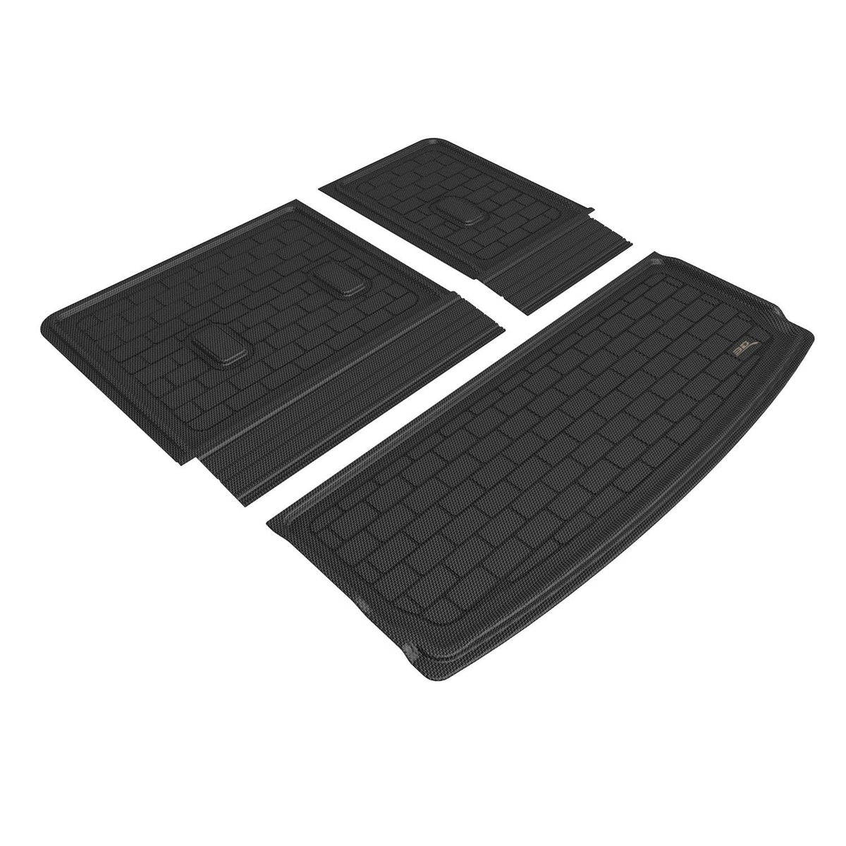 3D MAXpider KAGU Cargo Liner (dark) compatible with CHEVROLET/GMC/CADILLAC TAHOE/YUKON/ESCALADE 2021-2024 - Cargo Liner