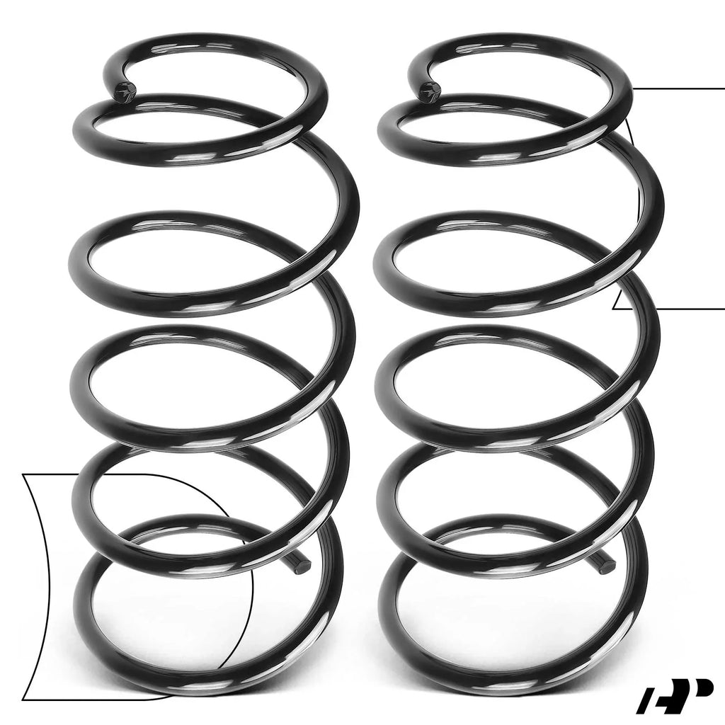 A-Premium 2Pcs Front Suspension Coil Spring Set Compatible with  Mustang 2011 2012 2013 2014 3.7L 5.0L, Driver and Passenger Side, Replace# AR3Z5310A, BR3Z5310A