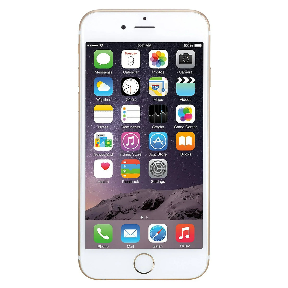 Restored  iPhone 6 Plus 16GB Gold, Unlocked, AT&T, Tmobile, Boost, FREE CASE (Grade A)