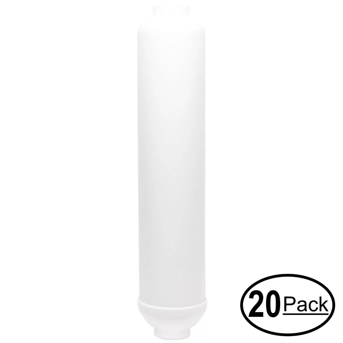 20-Pack Replacement for Expres Water ROUV10MC Inline Filter Cartridge - Universal 10-1 inch Cartridge for Express Water 6 Stage UV Reverse Osmosis Filtration System - Denali Pure Brand