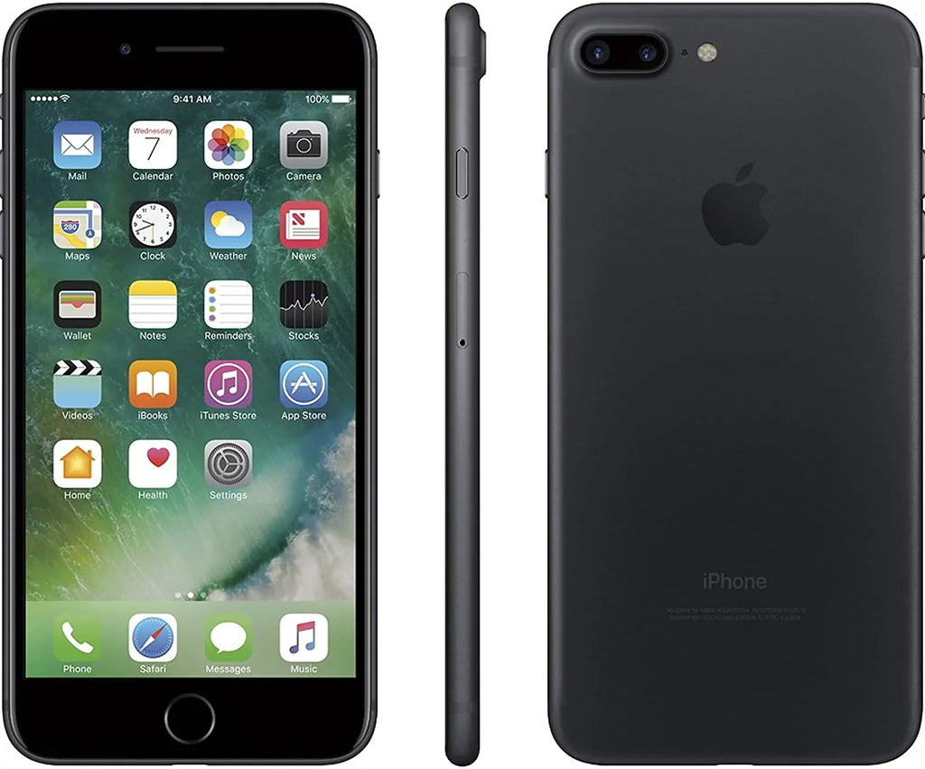 Pre-Owned  iPhone 7 Plus A1784 256GB Matte ebony GSM Unlocked (AT&T/T-Mobile Compatible) 5.5" Smartphone (Refurbished: Fair)