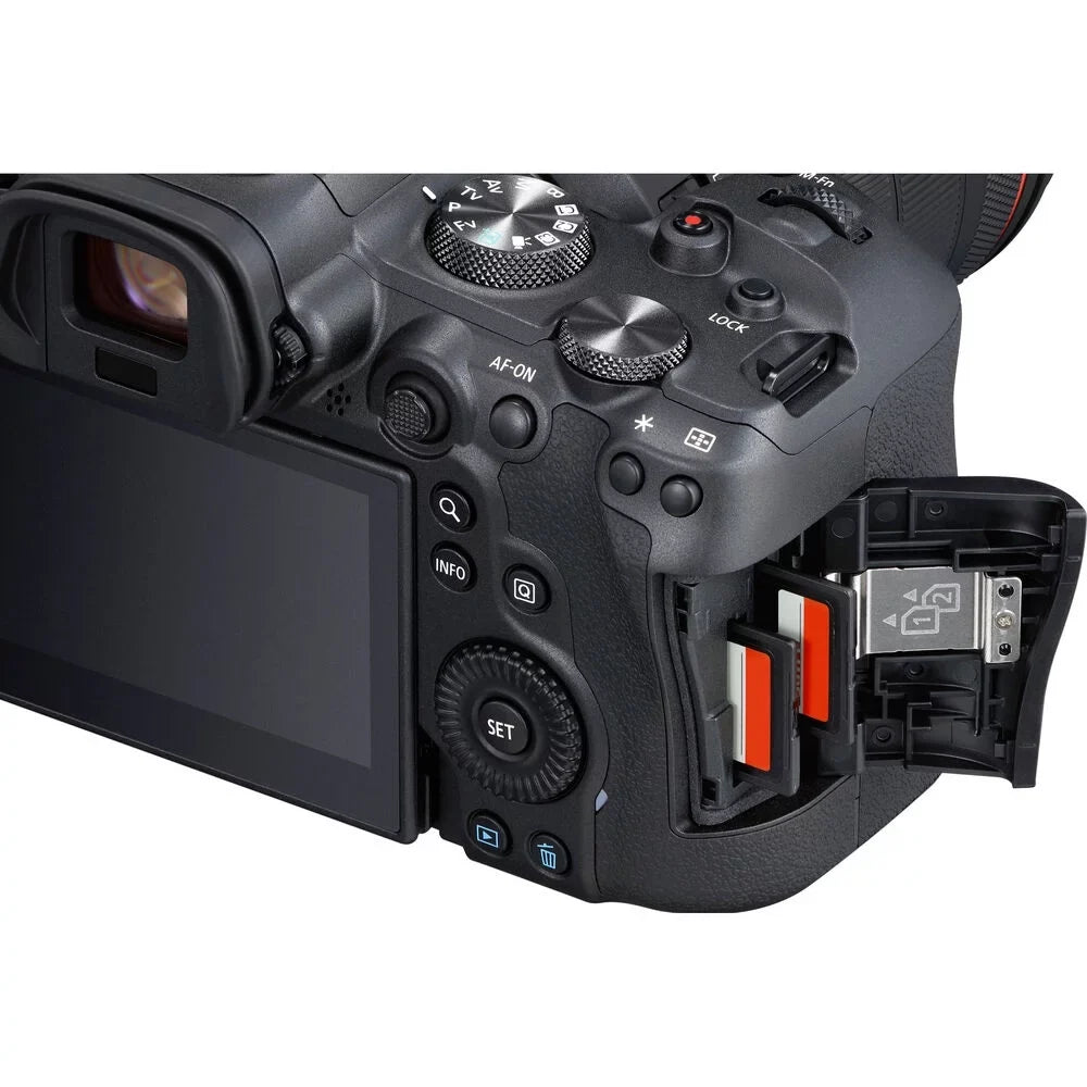 EOS R6 Mirrorless Camera W/ 24-105mm f/4-7.1 Lens - Advanced Bundle