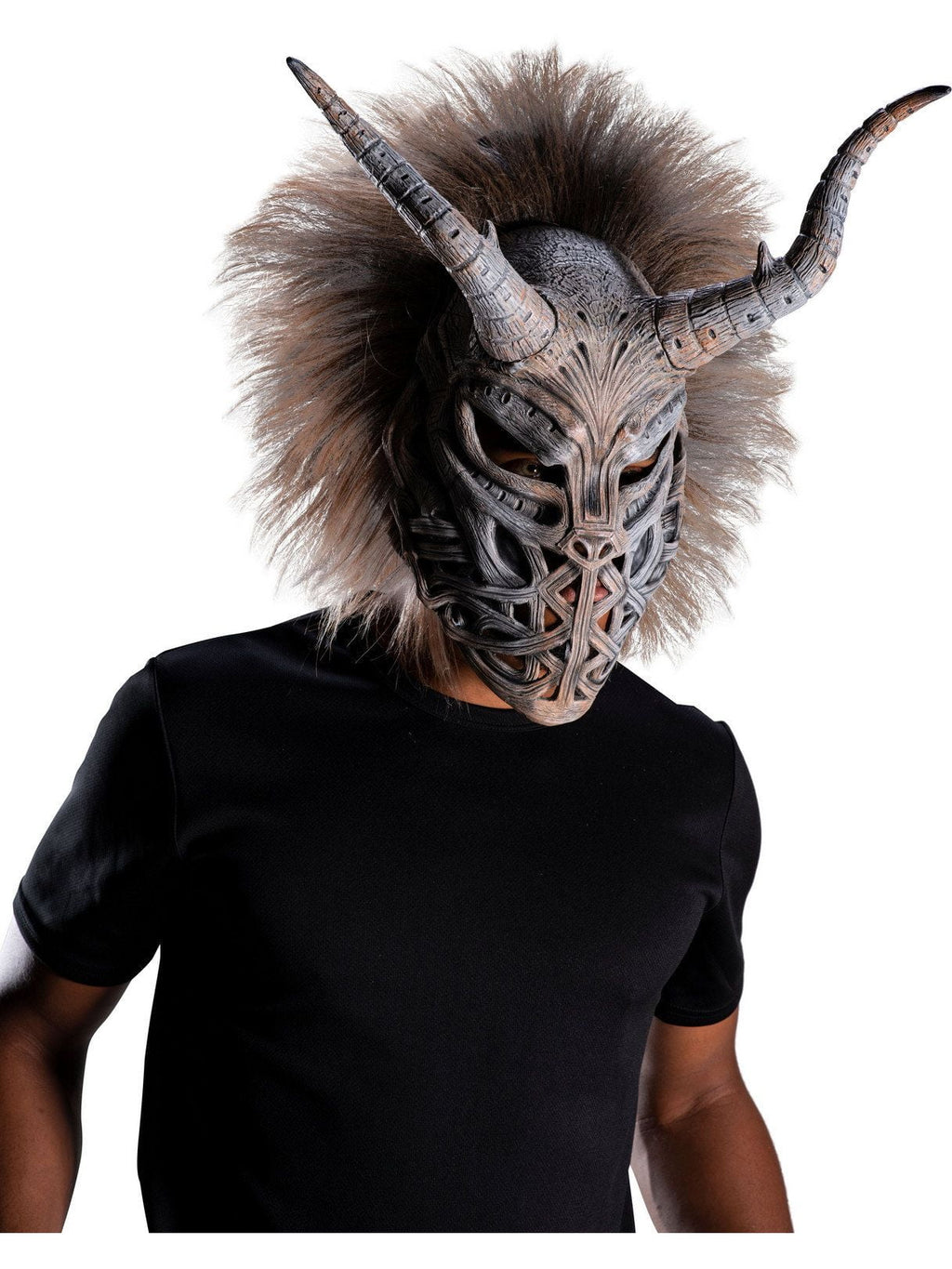 ebony Panther Killmonger Tribal Multi-color Latex All Occasion Costume Mask