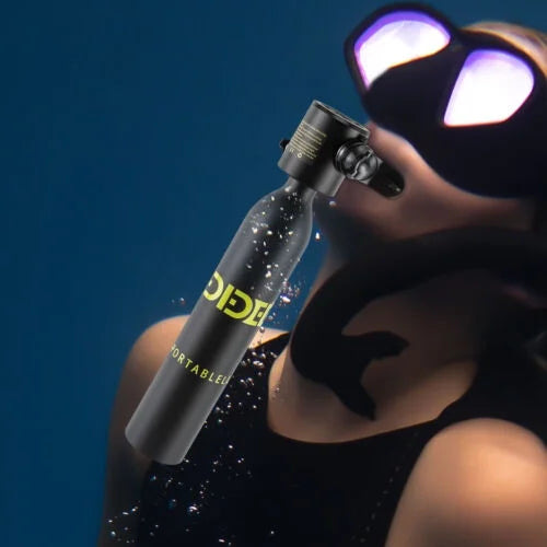 0.13gal Mini Scuba Tank Dive Diving Underwater Breath Device Cylinder Oxygen Set