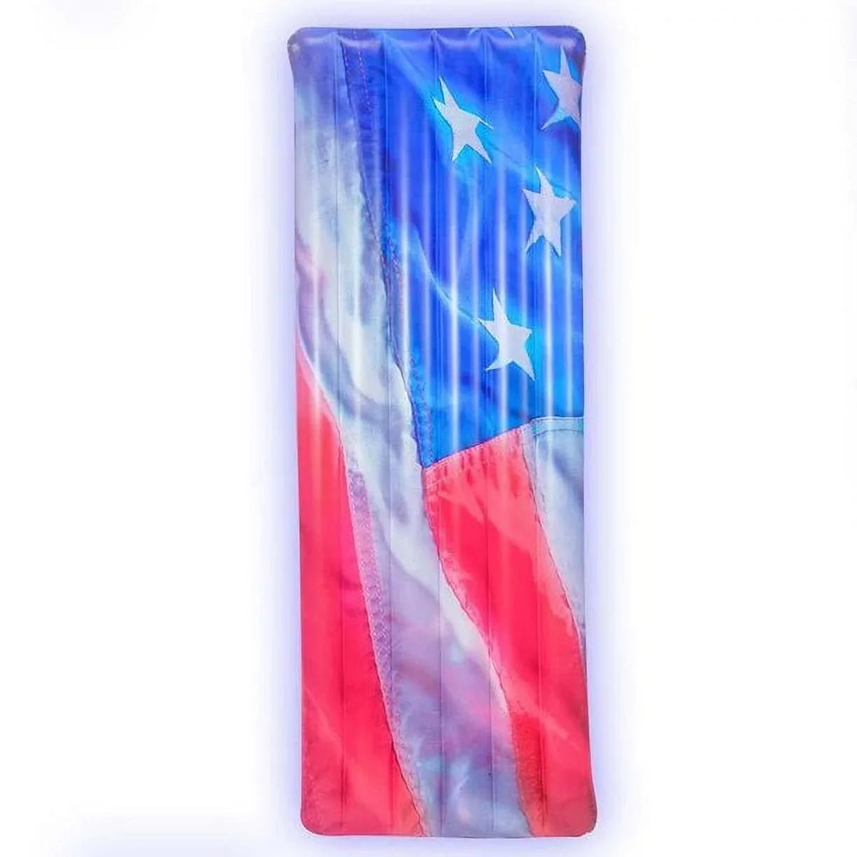 PoolCandy US4452USL Stars & Stripes LED Light-Up Pool Raft