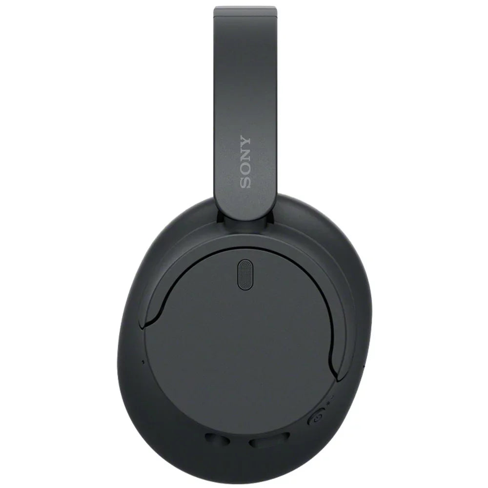 WH-CH720N Wireless Noise Cancelling Headphone, ebony Bundle with Wood Headphone Display Stand Secure Tabletop Holder / Gaming Headset Hanger