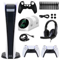 PlayStation 5 Digital Console with Extra White Dualsense Controller and Accessories Kit (PS5, PlayStation Digital Version)