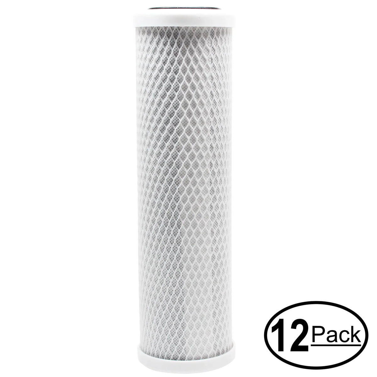 16-Pack Replacement for H2O Distributors UCF-03-14-USA Activated Carbon Block Filter - Universal 10 25mm Filter for H2O Distributors Triple Stage Under Sink System - Denali Pure Brand