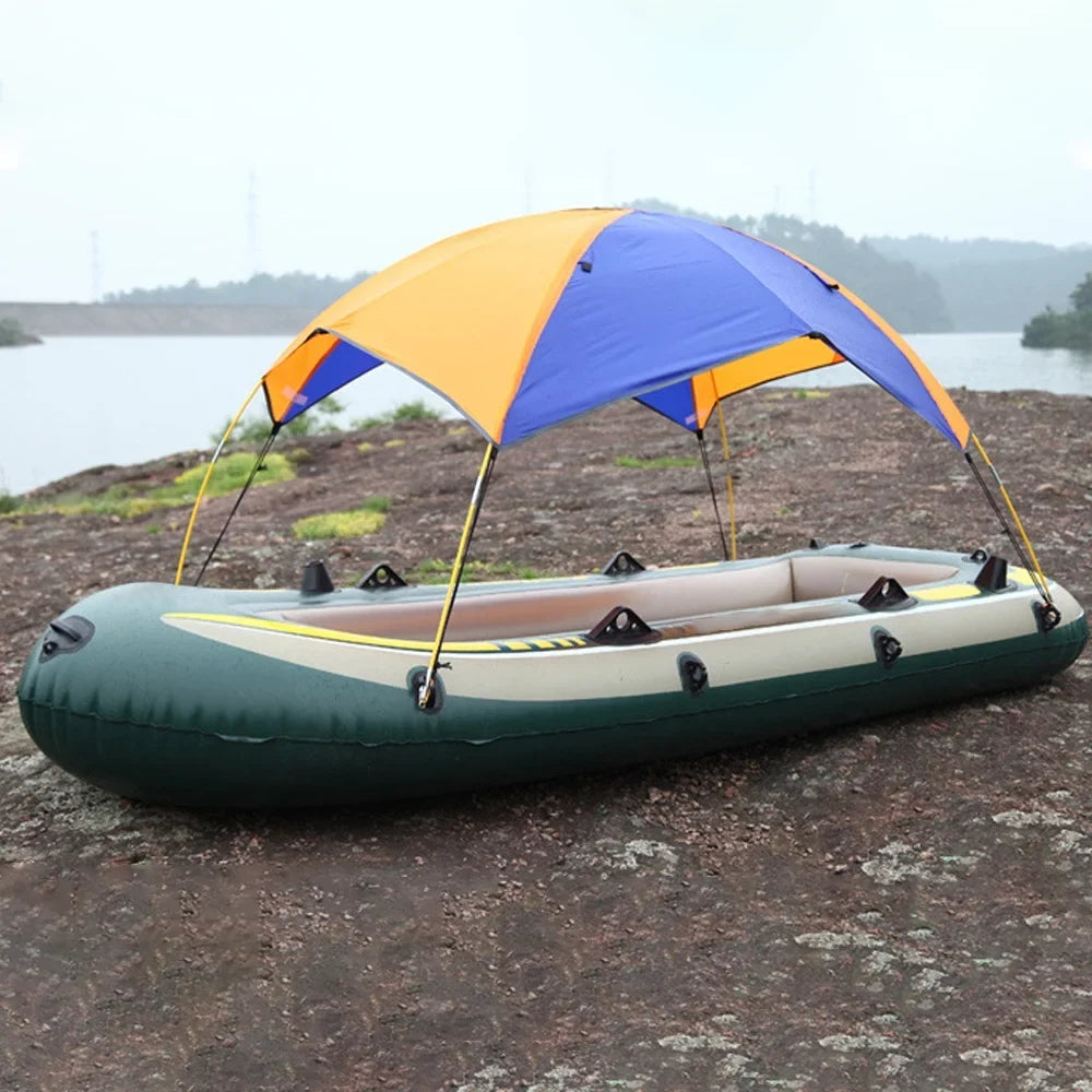 Nebublu awning,Sailboat Cover Boat Shade Canopy Boat Sun Shelter Canopy Boat Stable Easy Install QISUO Canopy Portable Sailboat SIUKE BUZHI Shelter Stable Easy