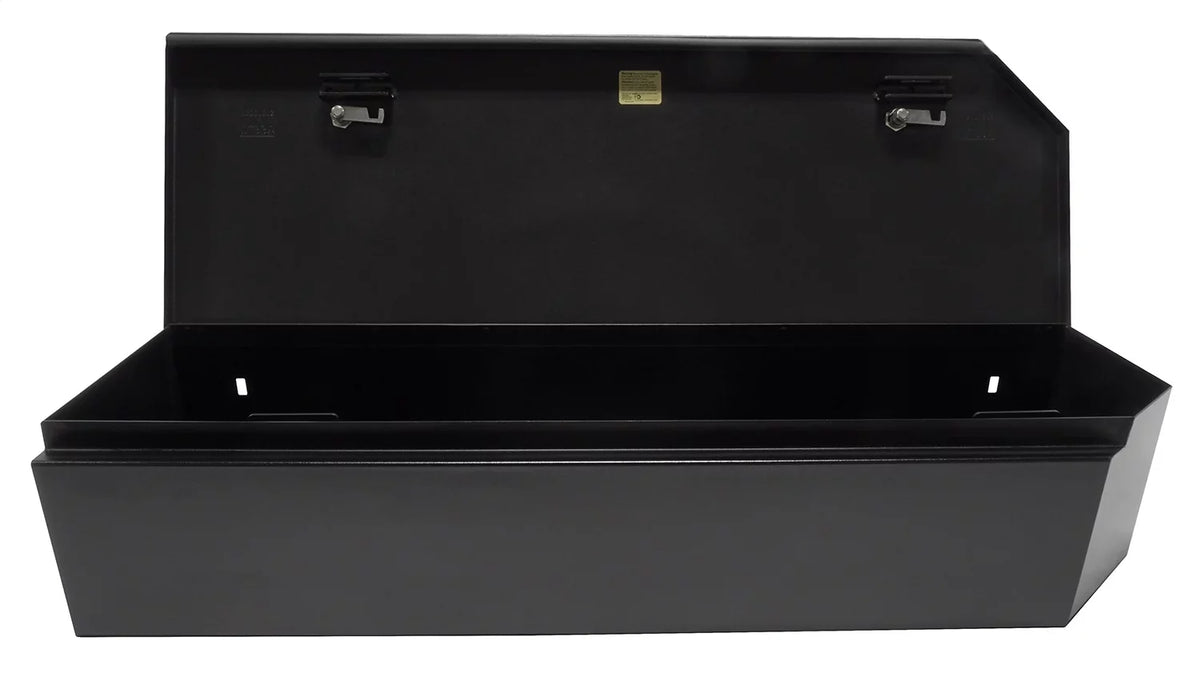 Tuffy Security Products 344-01 Under Seat Lockbox - 2/3 Length; dark; 2015-Current  F150 SuperCrew, 2017-Current  SuperDuty SuperCrew