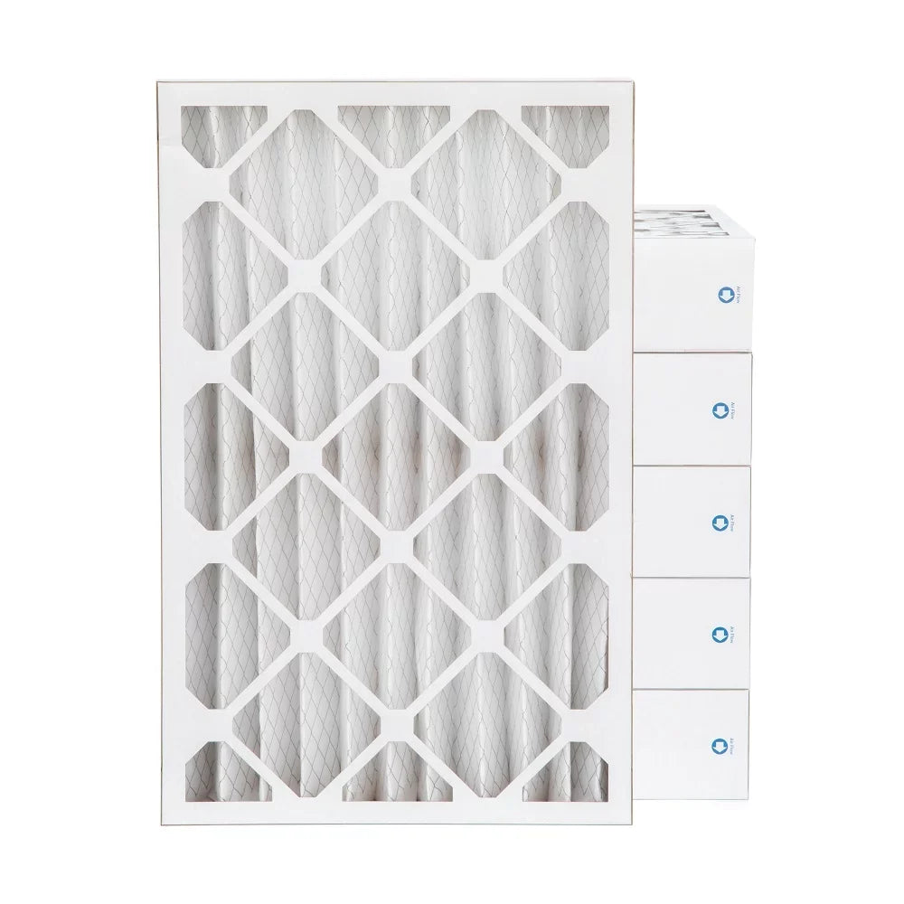 Actual Size: 11-3/8 x 23-3/8 x 3-3/4. Case of 6. 12x24x4 MERV 11, MPR 1000 Pleated AC Furnace 4" Air Filters by Pamlico