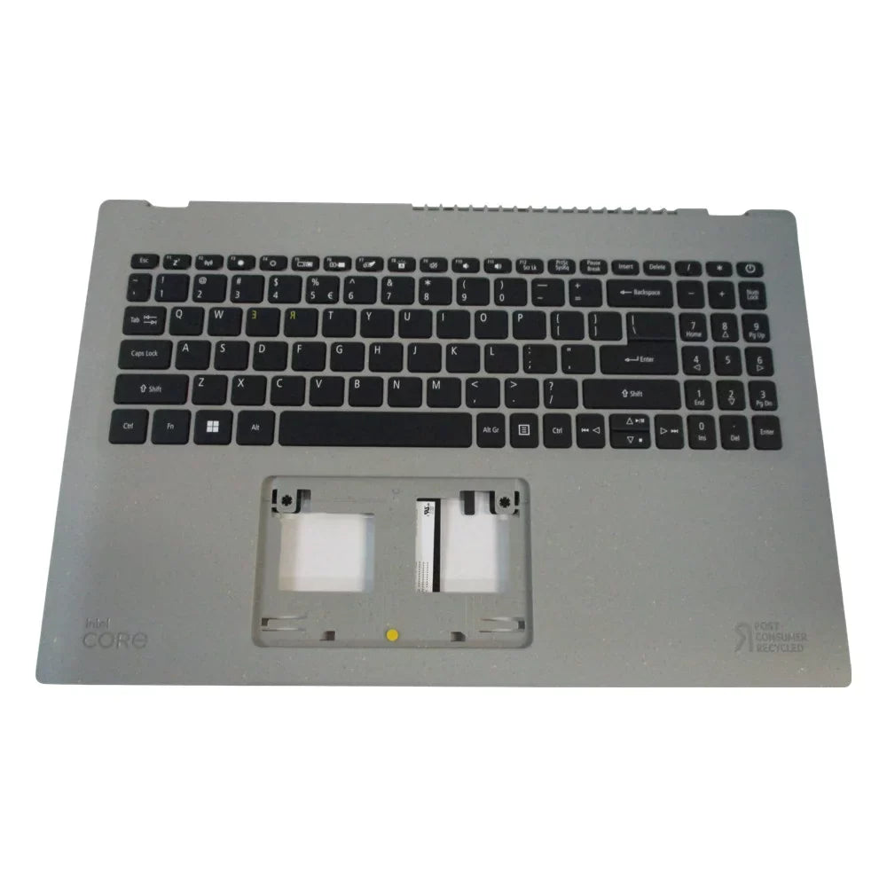 Aspire Vero AV15-52 Gray Upper Case Palmrest w/ Keyboard 6B.KBHN2.001